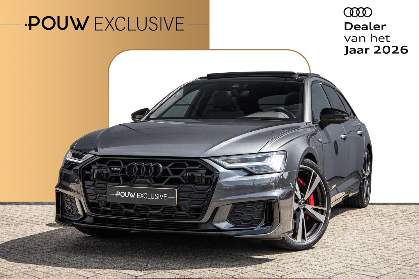Audi A6 Avant - 55 TFSIe 367pk quattro Pro Line S Competition | 21"LMV | Trekhaak | Panoramadak | B&O | S - AutoWereld.nl