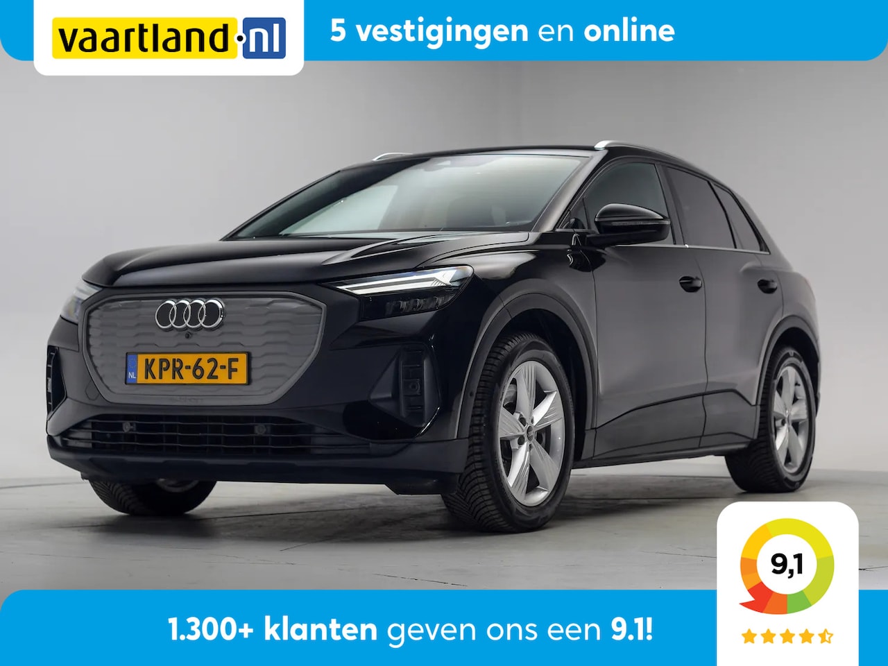 Audi Q4 e-tron - 40 Launch Edition 77kWh 3-fase [ Head-up Trekhaak Camera ] - AutoWereld.nl