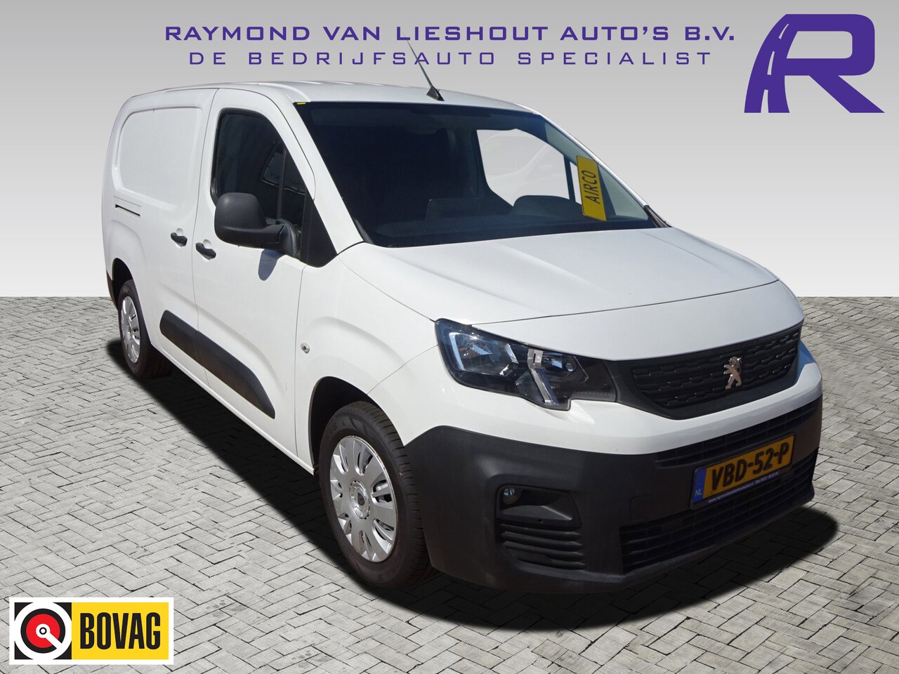 Peugeot Partner - 1.6 BlueHDI Premium Long 100 PK AIRCO NAVI DAB CRUISE - AutoWereld.nl