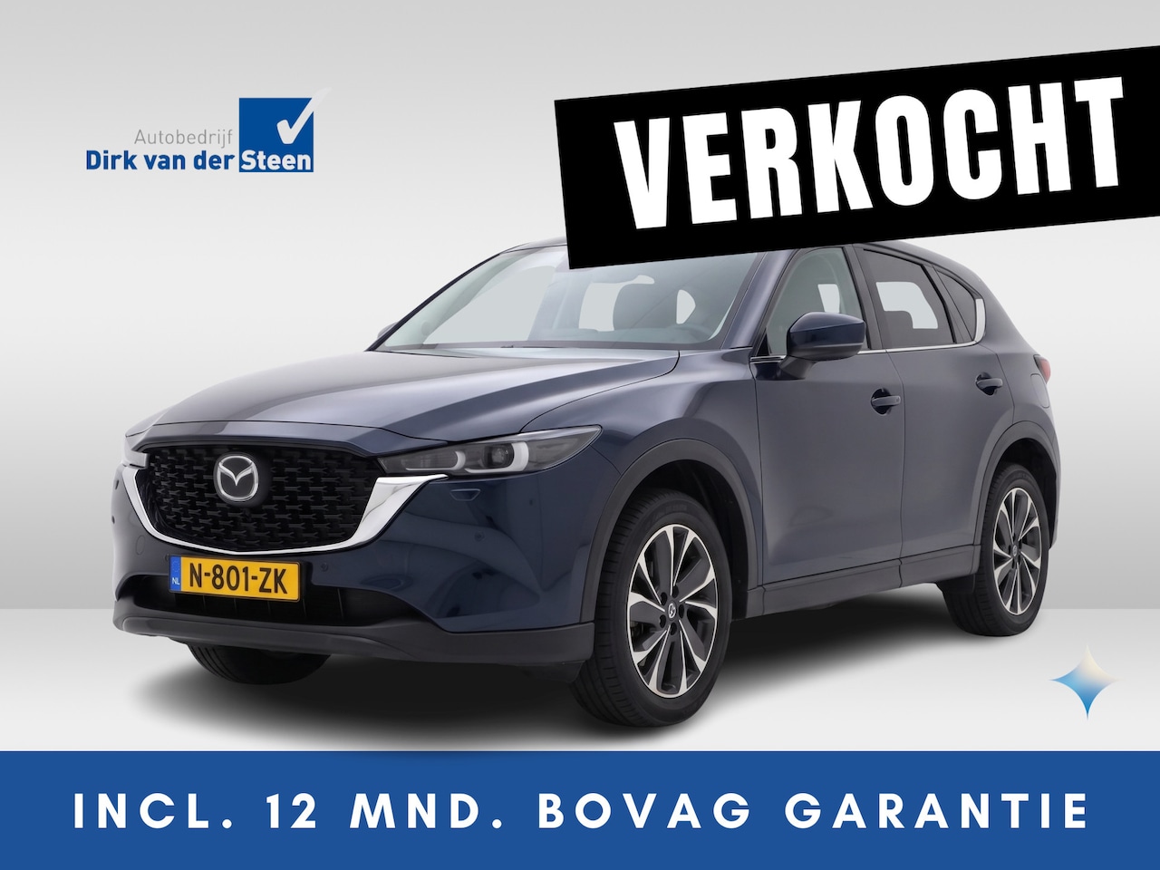 Mazda CX-5 - 2.0 SkyActiv-G 165 Comfort | Stuurwiel Verwarmd | Stoelverwarming | Head-Up Display | 360° - AutoWereld.nl