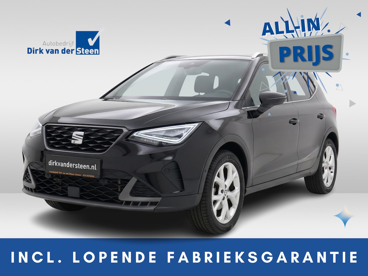SEAT Arona - 1.0 EcoTSI FR Business Connect | Stoelverwarming | Achteruitrijcamera | Apple CarPlay/ And - AutoWereld.nl