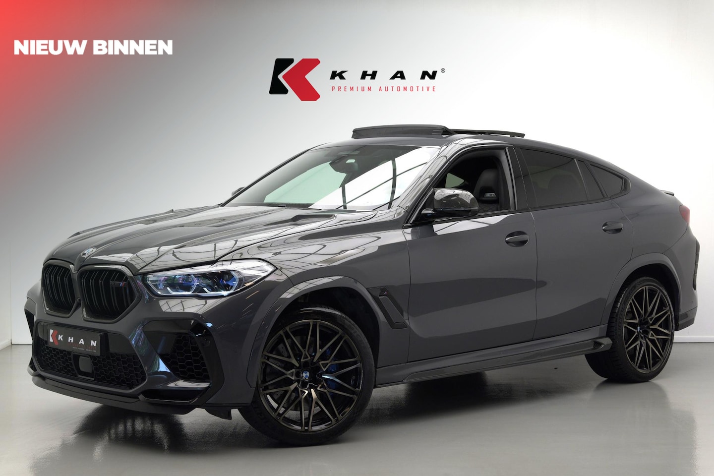 BMW X6 - M Competition |Pano|FULL Carbon|DravitGrau|Dealer.onderhouden| - AutoWereld.nl