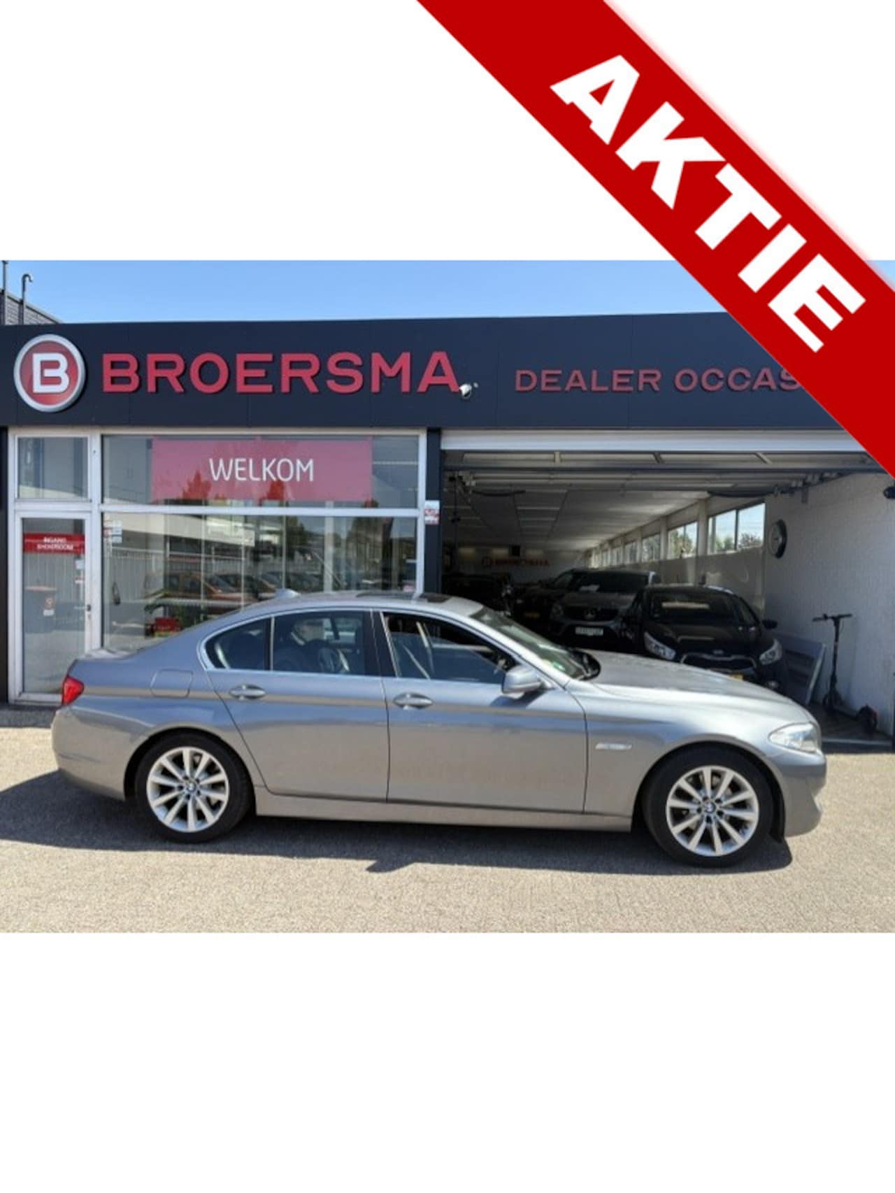 BMW 5-serie - 523i Executive 1 EIGENAAR NL * DEALERONDERHOUDEN * NIEUWE APK MET RDW STEEKPROEF * - AutoWereld.nl