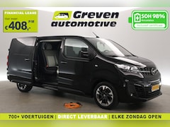 Opel Vivaro-e - L3H1 75 kWh | Snelladen | SOH 98% | Dubbele Cabine | Airco | Cruise | Camera | Carplay | N