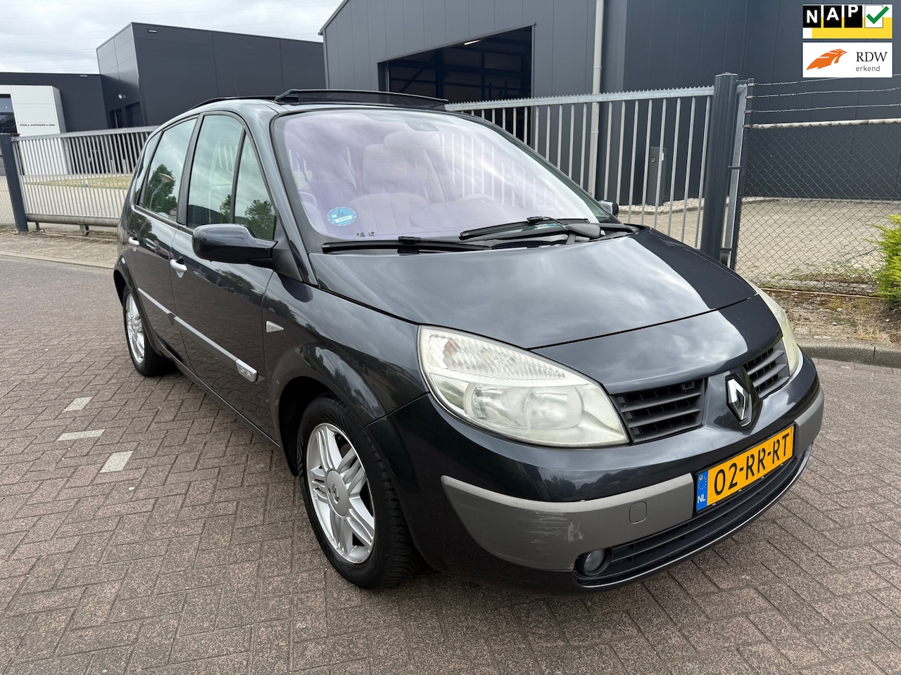 Renault Scénic - 1.6-16V Tech Line **NETJES** AUTOMAAT** INRUILER! - AutoWereld.nl