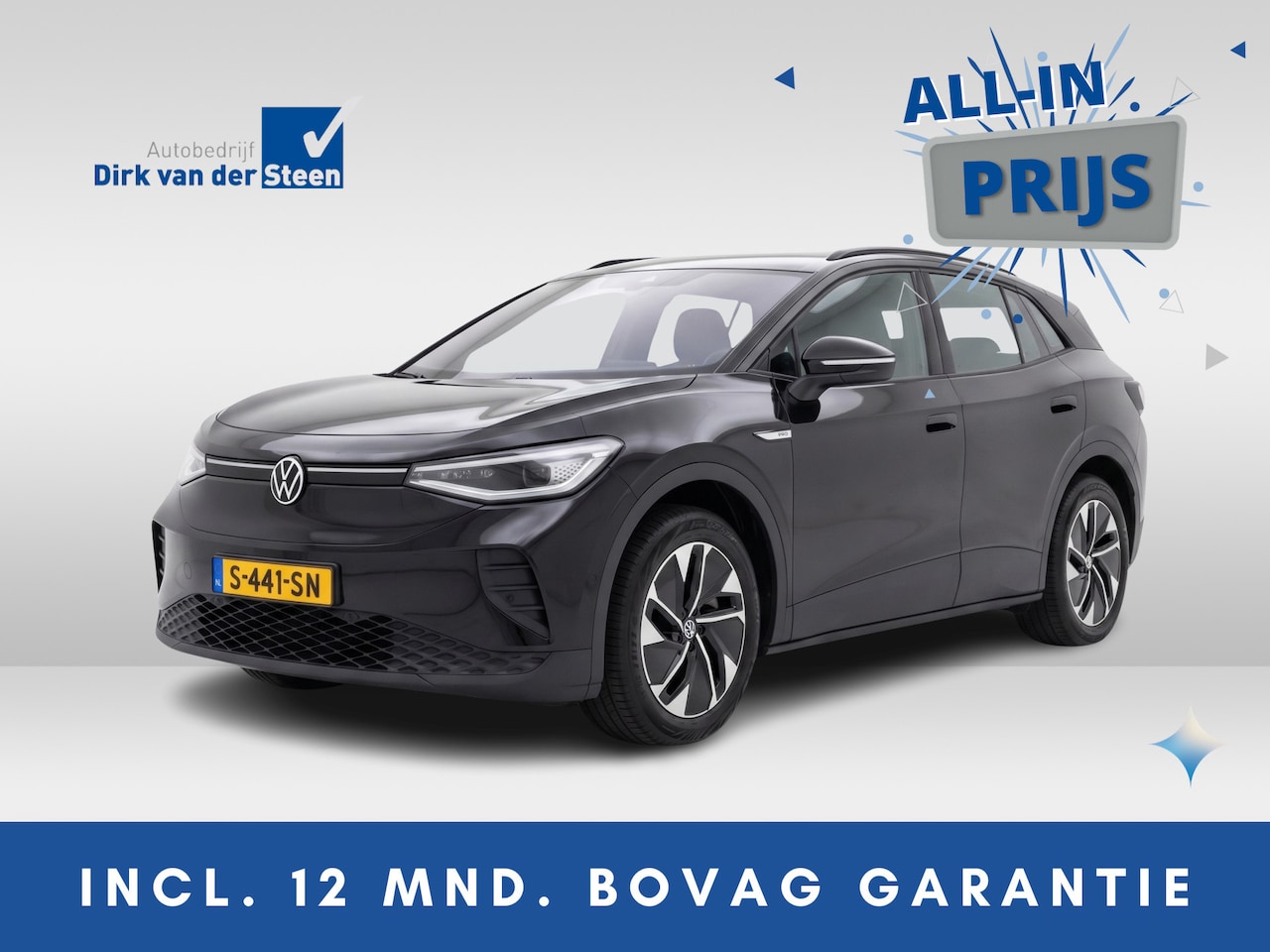 Volkswagen ID.4 - Pro 77 kWh | Stuurwiel Verwarmd | Lederen/ Alcantara Bekleding | Parkeersensoren Voor- En - AutoWereld.nl