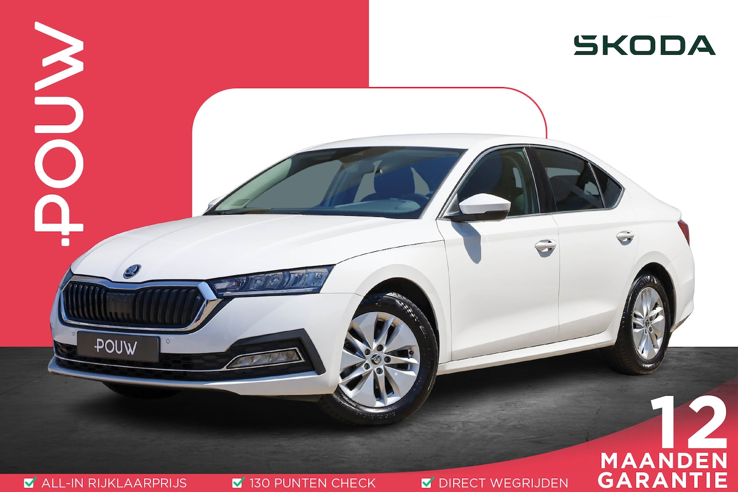 Skoda Octavia - 1.5 e-TSI 150pk DSG Business Edition | Trekhaak | Achteruitrijcamera | Apple Carplay & And - AutoWereld.nl