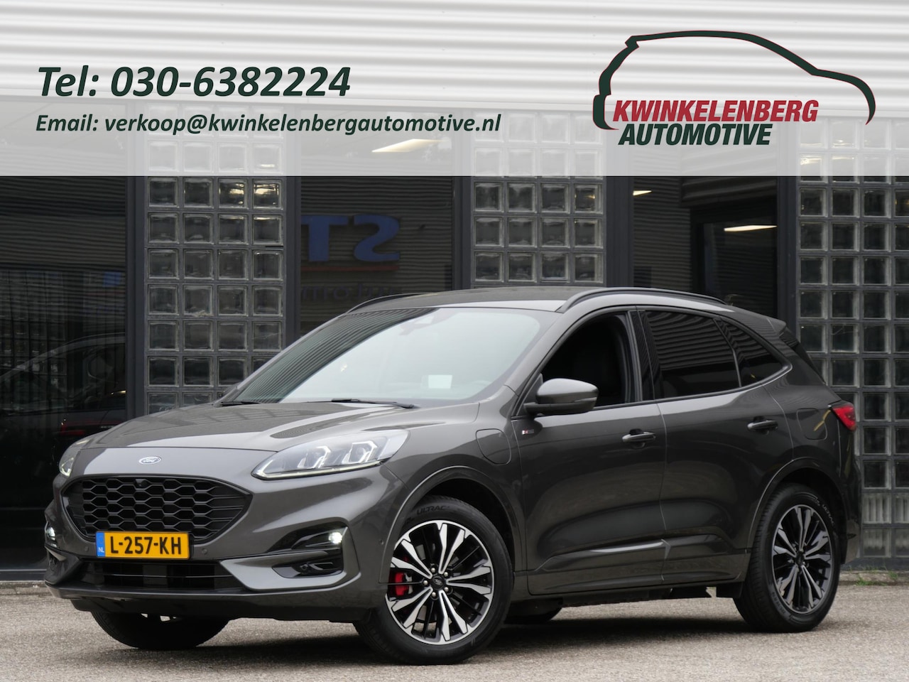 Ford Kuga - PHEV ST-LINE X/ DRIVER ASSISTANCE PACK/ WINTER PACK/ DESIGN PACK/ HEAD-UP/ 19INCH VELGEN - AutoWereld.nl
