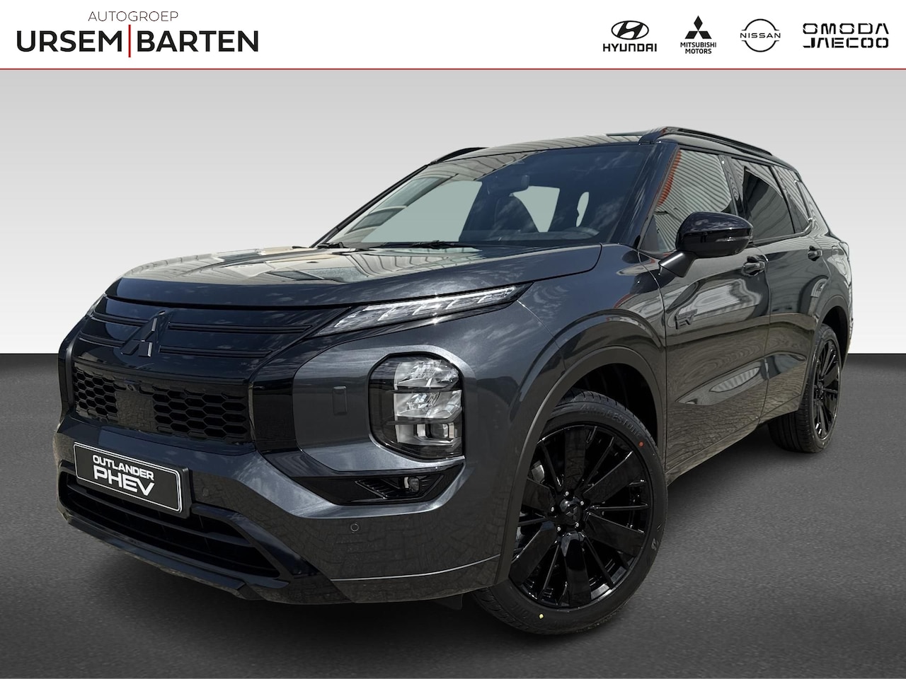 Mitsubishi Outlander - PHEV Black Edition | 20'' LM Velgen | Buitenspiegel zwart | Dakrails zwart - AutoWereld.nl