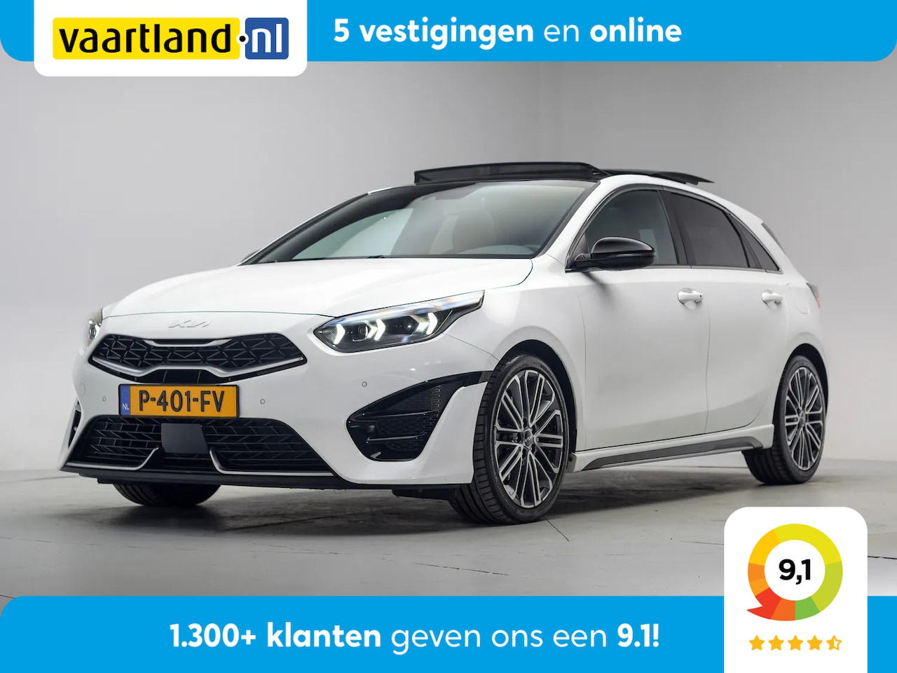 Kia Cee'd - Ceed 1.5 T-GDI GT-PlusLine Aut. [ Panoramadak JBL Adapt.cruise Camera ] - AutoWereld.nl