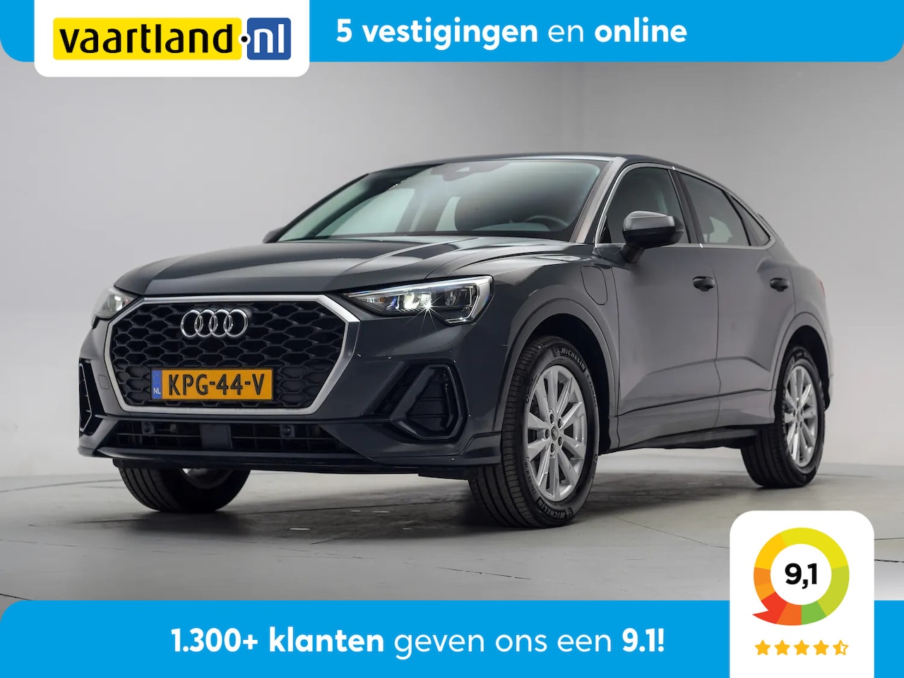 Audi Q3 Sportback - 45 TFSI e S Line [ Virtual Leder Trekhaak Stoelverwarming Navi ] - AutoWereld.nl