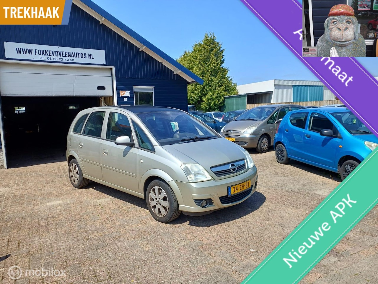 Opel Meriva - 1.6-16V Cosmo Gaarantie,alle inruil mogelijk - AutoWereld.nl