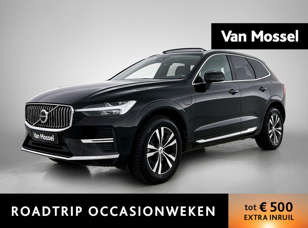Volvo XC60 - T6 PHEV 4x4 Essential Aut. | PANORAMADAK | ACHTERUITRIJCAMERA | LEDER | APPLE CARPLAY - AN - AutoWereld.nl