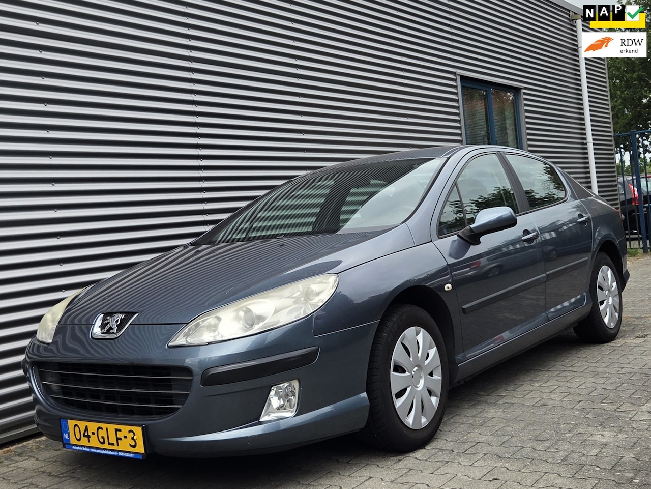 Peugeot 407 - 1.8 SR Pack Business 08-2008 Grijs Metallic 181dkm NAP!! - AutoWereld.nl