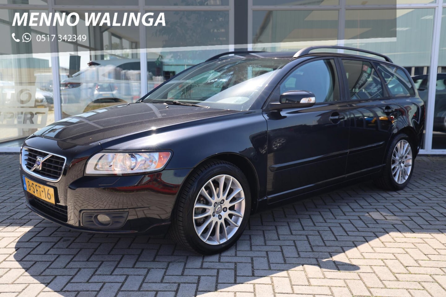 Volvo V50 - 1.8|Cruise control|Trekhaak|PDC|Leder| - AutoWereld.nl