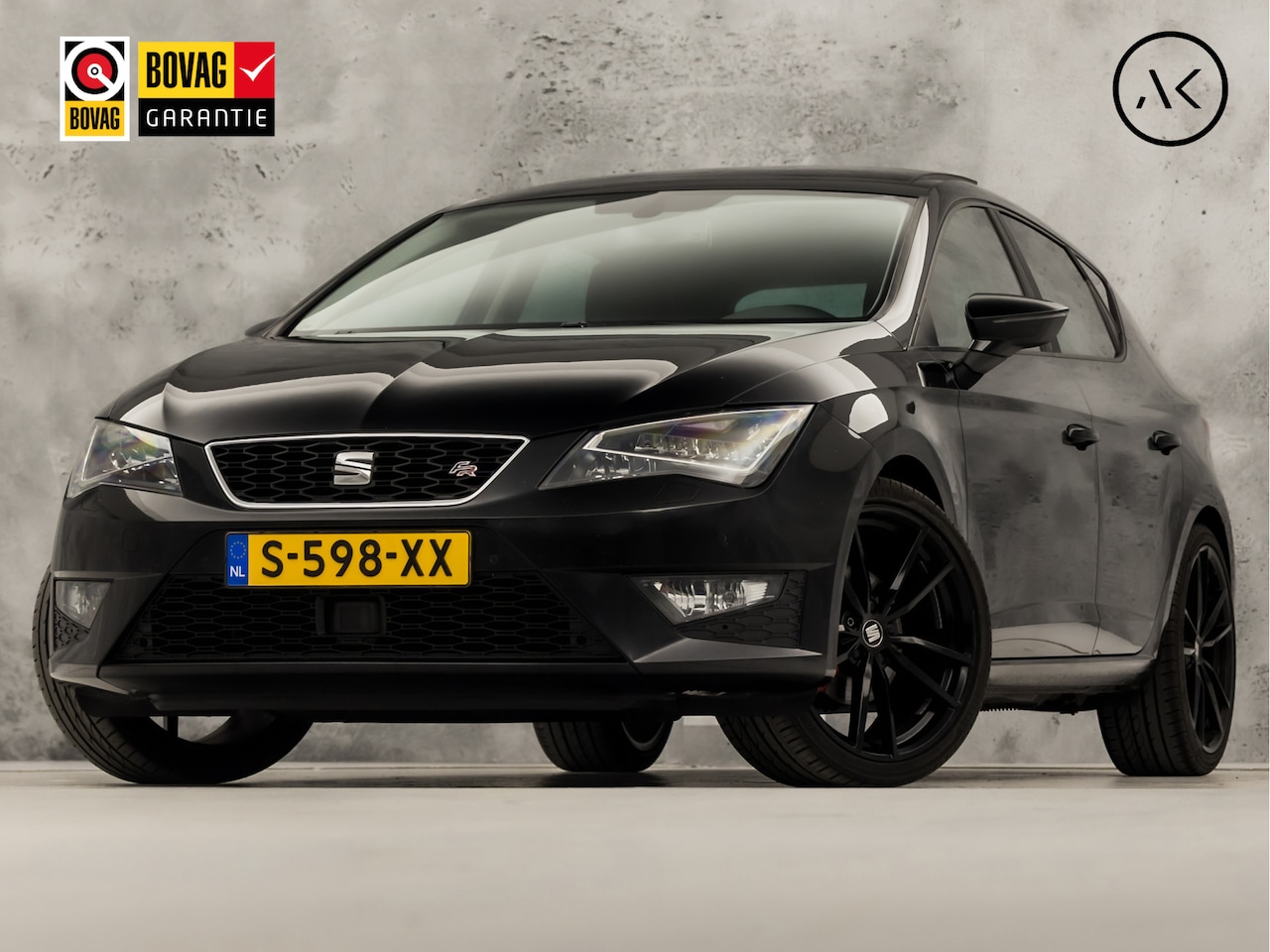 SEAT Leon - 1.4 TSI ACT FR Sport 150Pk Automaat (PANORAMADAK, BLACK PACK, NAVIGATIE, LEDER/ALCANTARA, - AutoWereld.nl