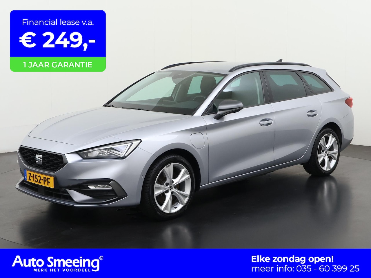 SEAT Leon Sportstourer - 1.4 TSI eHybrid PHEV FR Business Intense | Trekhaak | Stoel & Stoel Verwarming | Mem Stoel - AutoWereld.nl