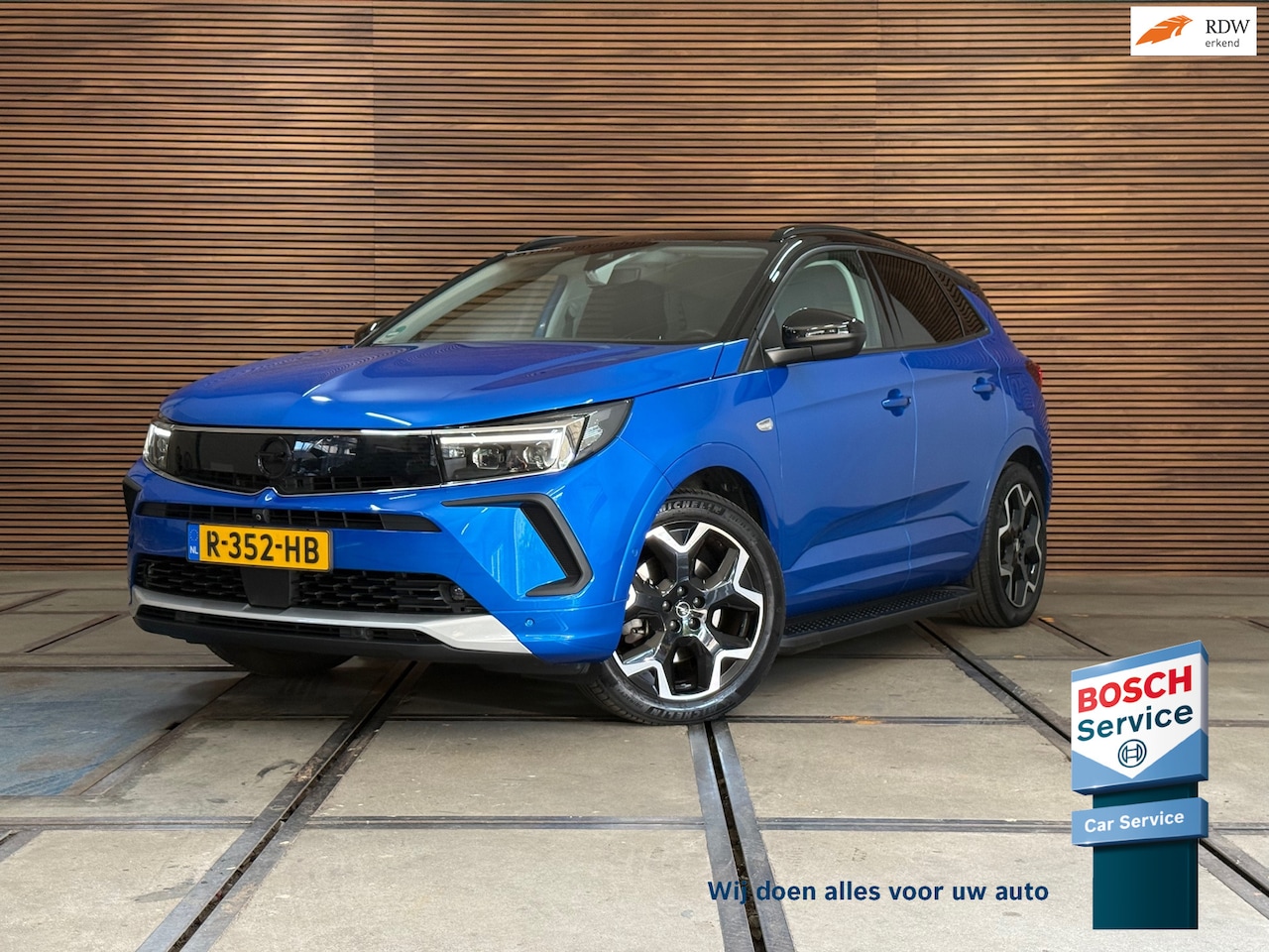 Opel Grandland - 1.6 Turbo Plug-In Hybrid Ultimate| IntelliLux Matrix LED | 360° Camera | ACC|Leder|Navi|St - AutoWereld.nl