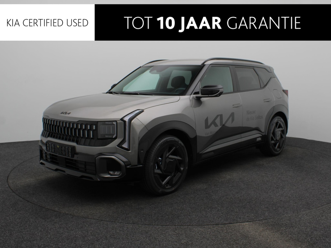 Kia Seltos - 1.6 T-GDi Demo Edition Automaat | Leder | Stoelverwarming en Verkoeling | Elektr. Stoel me - AutoWereld.nl