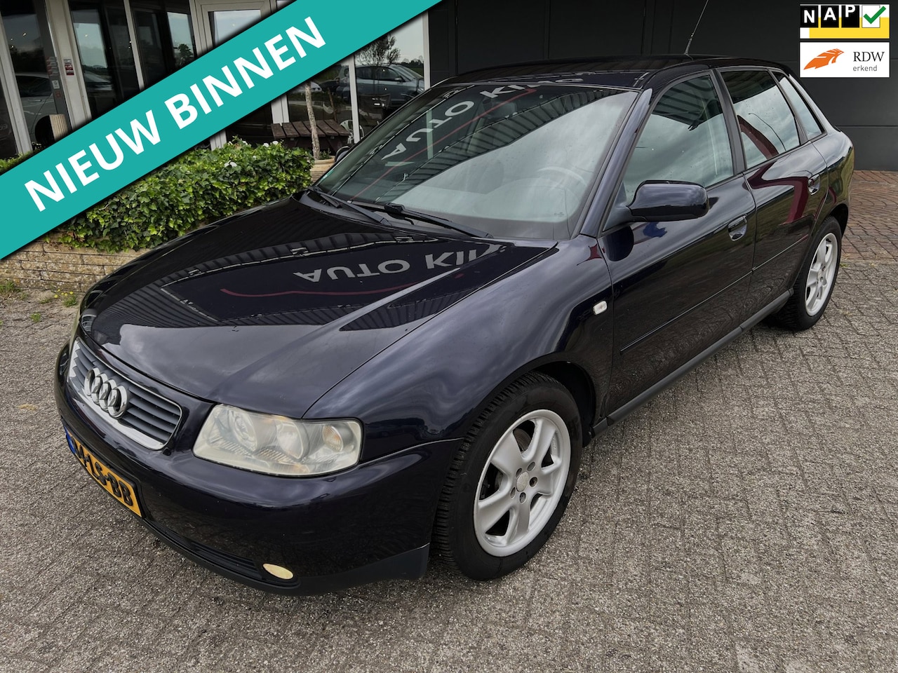 Audi A3 - 1.8 5V Attraction AUTOM/ECC/CRUISE/5DRS APK+NAP - AutoWereld.nl