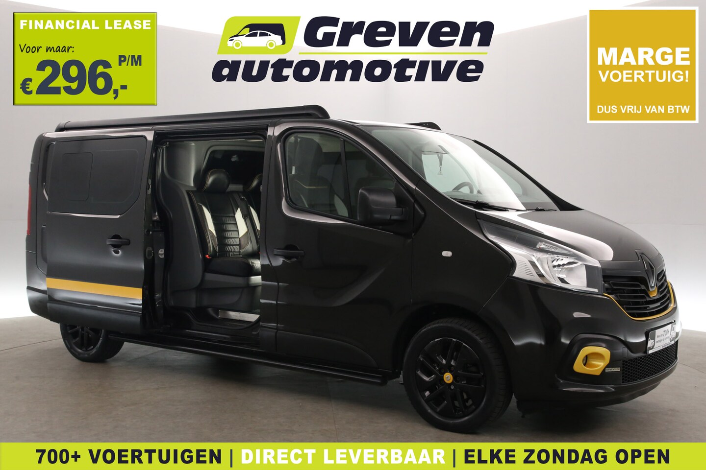 Renault Trafic - 1.6 dCi T29 L2H1 Formula Edition Yellow Energy 146PK | Marge | Dubbele Cabine | Clima | Ca - AutoWereld.nl
