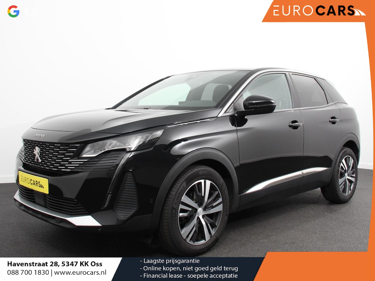 Peugeot 3008 - 1.2 PureTech 130 pk Automaat Allure Pack Business Stoelverwarming voor Climate control Ach - AutoWereld.nl