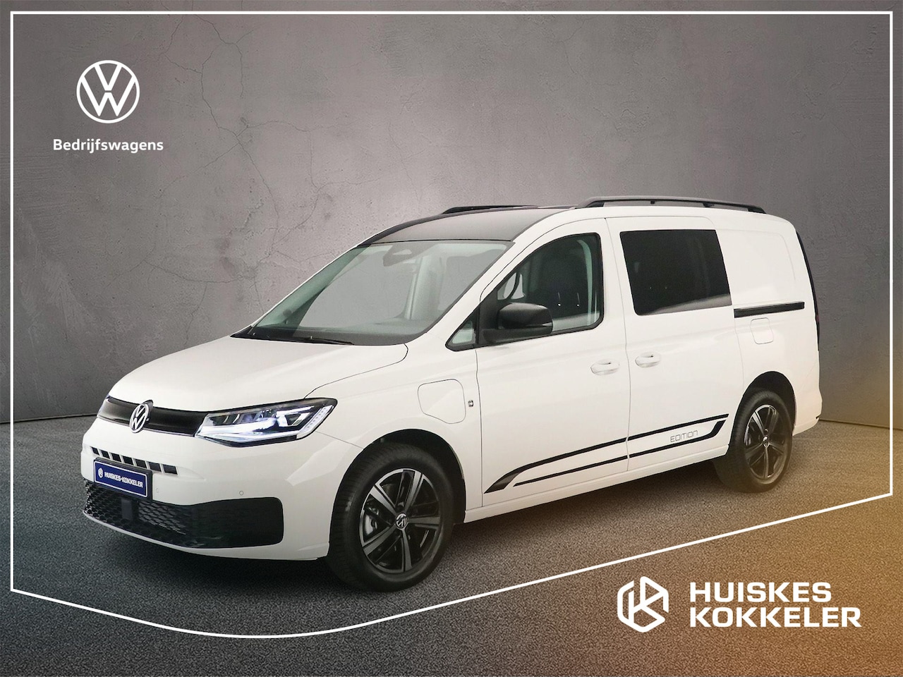 Volkswagen Caddy Maxi - Flexible 1.5 TSI eHybrid Limited Edition | Trekhaak | 5-zitplaatsen opklapbare dubbele cab - AutoWereld.nl
