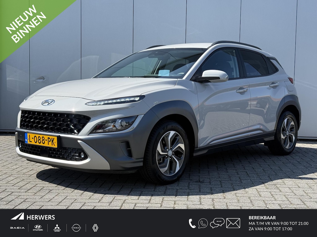 Hyundai Kona - 1.6 GDI HEV Fashion / Trekhaak / HUD / Navigatie / Adaptieve Cruise Control / 1e eig / Dea - AutoWereld.nl