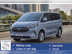 Ford Transit Custom Tourneo - 340S 2.5 PHEV 233PK Titanium X PRIJS INCL. BPM Leder, 19" LM, B&O, Pano, Elec. Schuifdeur,