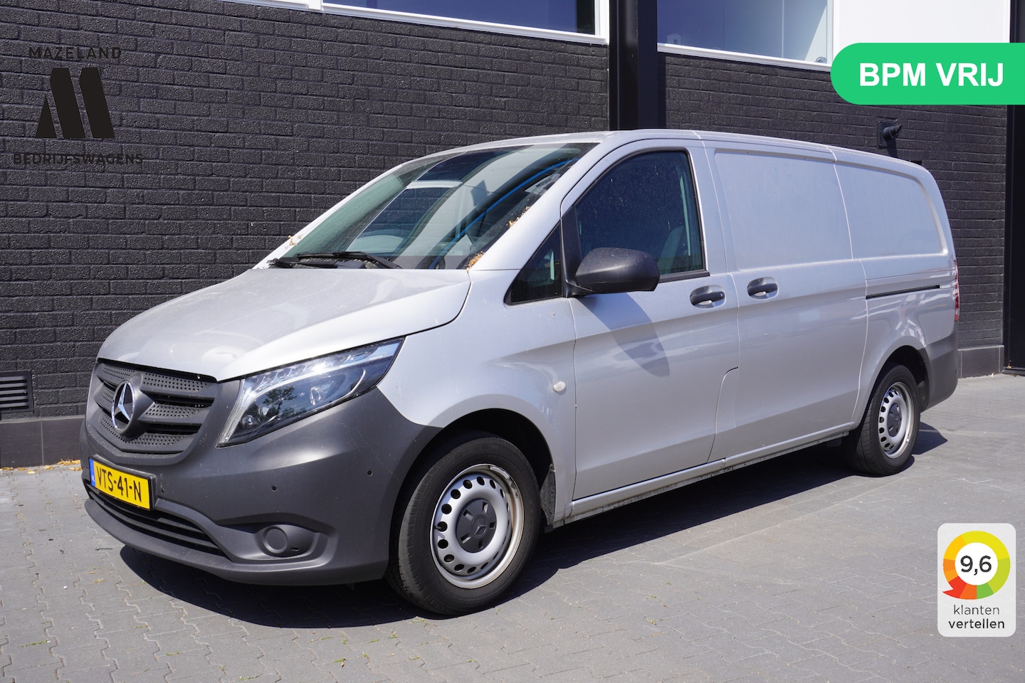 Mercedes-Benz Vito - 114 CDI Lang Automaat EURO 6 - A/C Climate - Cruise - Camera - €19.900,- Excl. - AutoWereld.nl