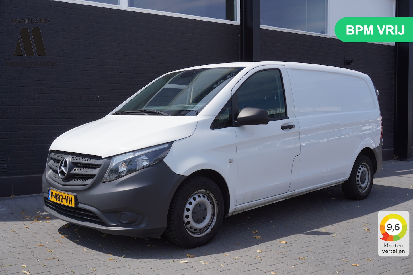 Mercedes-Benz Vito - 109 CDI - EURO 6 - Airco - Navi - Cruise - €10.950,- Excl. - AutoWereld.nl