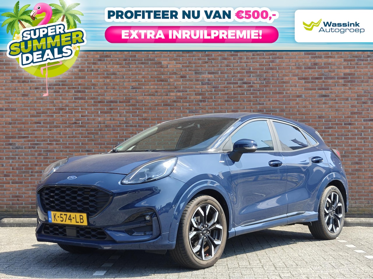 Ford Puma - 1.0i Ecoboost Hybrid 125pk ST-Line X | SUMMER DEALS | Adaptive Cruise I Carplay I Navigati - AutoWereld.nl