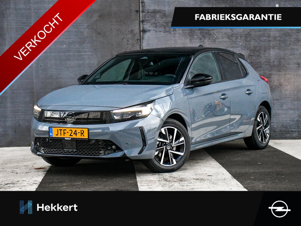 Opel Corsa - Ultimate 1.2 Turbo Hybrid 110pk Automaat DODE HOEK | 16''LM | ADAPT. CRUISE | STOEL/STUURV - AutoWereld.nl