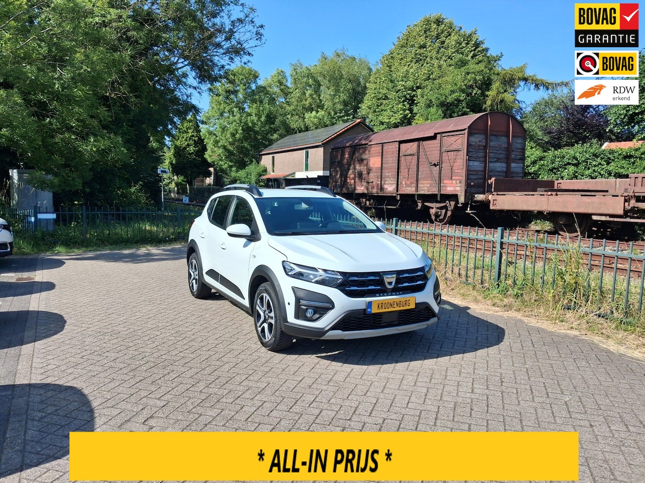 Dacia Sandero Stepway - 1.0 TCe 90 Extreme AUTOMAAT 6123km als nieuw! ALLINPRIJS - AutoWereld.nl