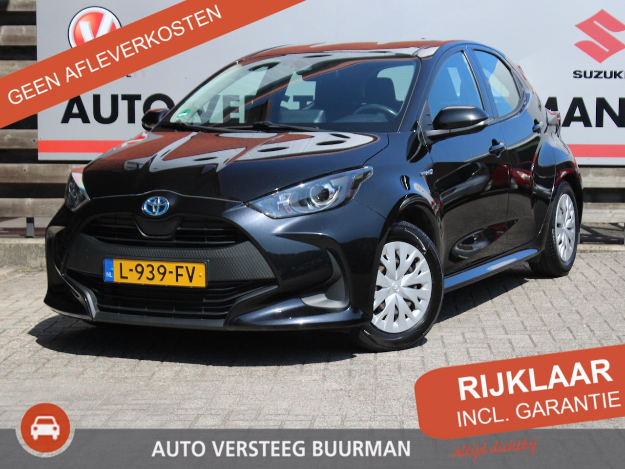Toyota Yaris - 1.5 Hybrid Active Achteruitrijcamera, Cruise Control Adaptief, Bluetooth, Airco - AutoWereld.nl