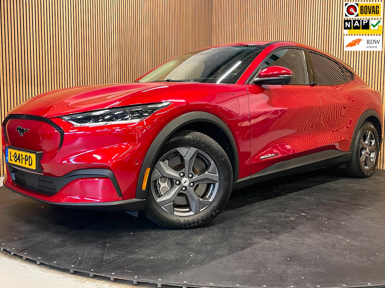 Ford Mustang Mach-E - Extended RWD 98 kWh|92% SOH|VOLLEDER|B&O|ACC|360+V+A-CAMERA|CARPLAY|STOEL+STUURVERW|NL-AUT - AutoWereld.nl