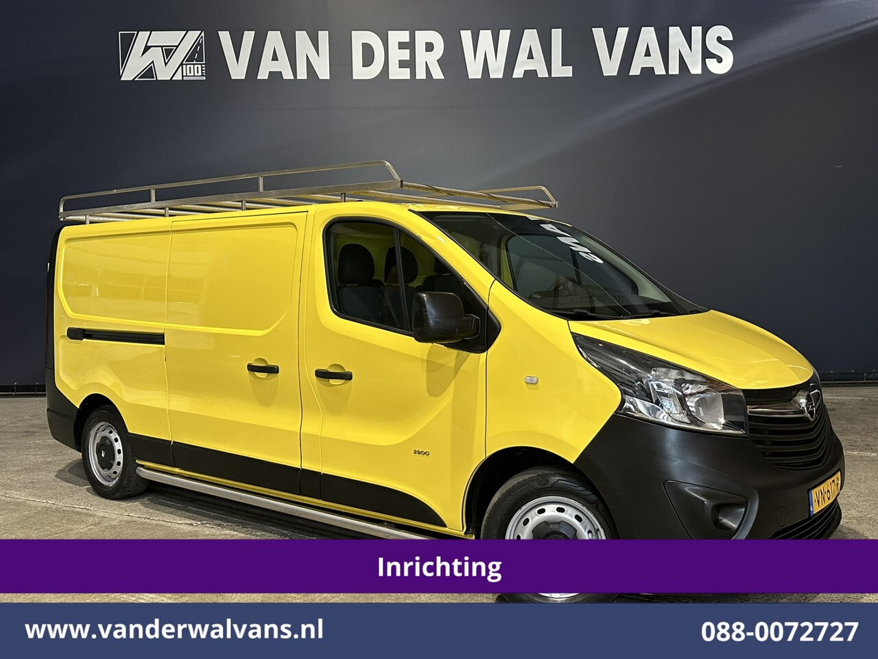 Opel Vivaro - 1.6 CDTI 120pk L2H1 inrichting Airco | Imperiaal | Trekhaak | LED | Cruisecontrol | Sideba - AutoWereld.nl