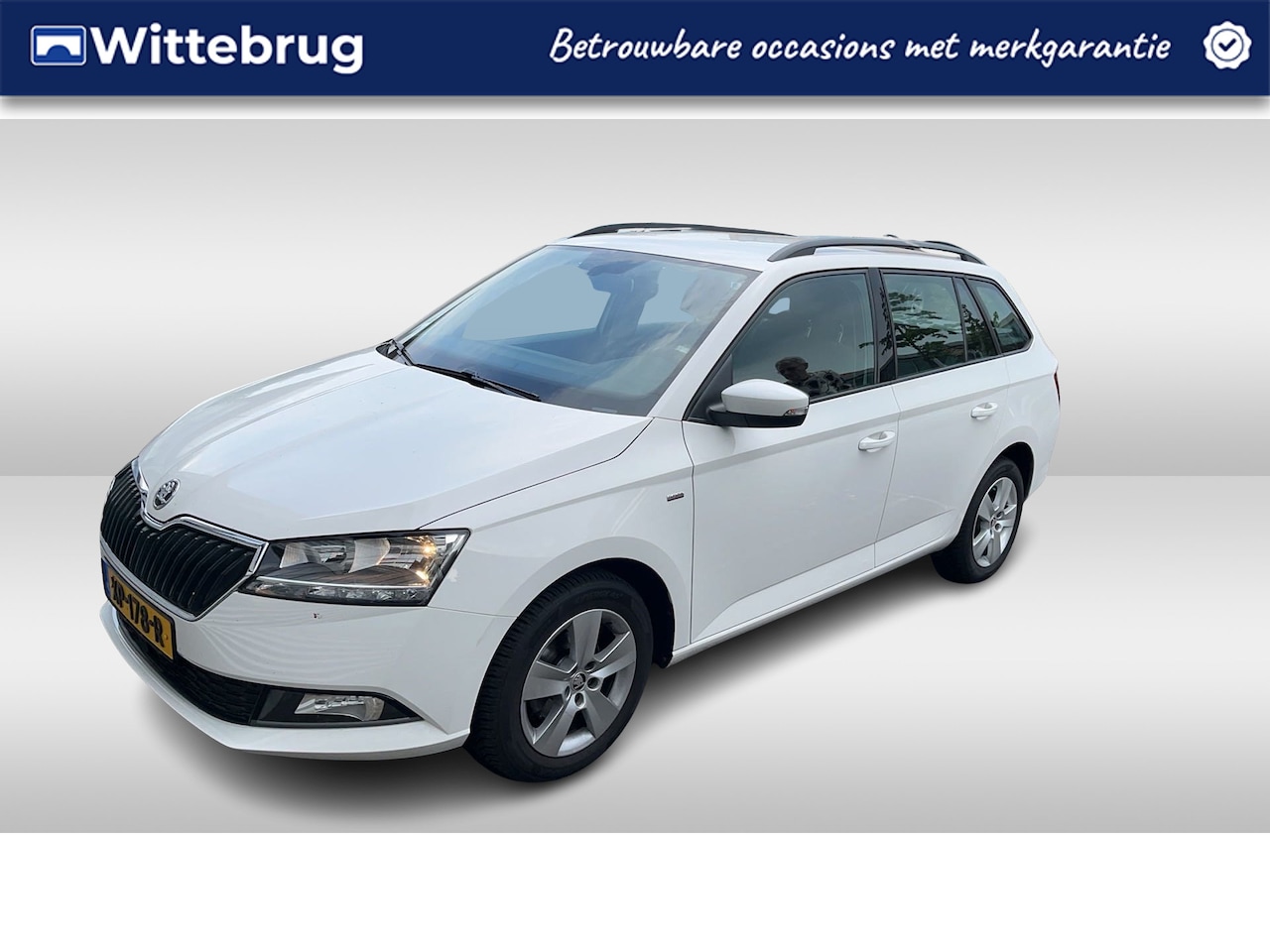 Skoda Fabia Combi - 1.0 Clever / Airco (Clima) / Parkeersensoren / LM velgen / App-connect HAL - AutoWereld.nl