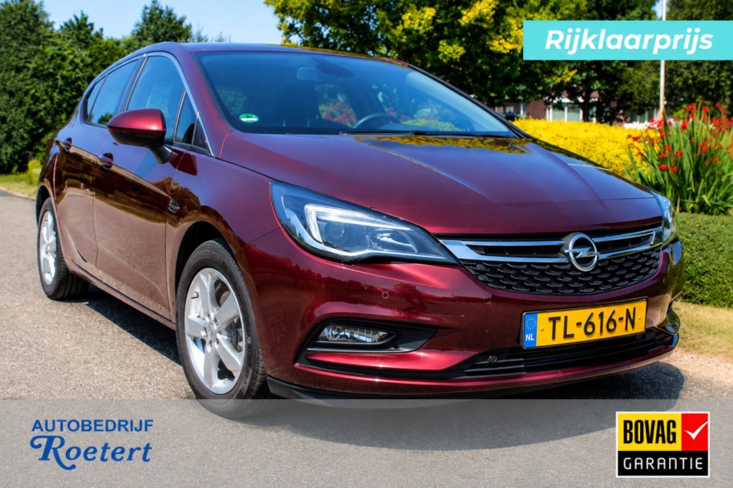 Opel Astra - 1.0 105pk Online Edition ECC/Cruise/Navi/PDC/CarPlay/DAB/Trekhaak - AutoWereld.nl