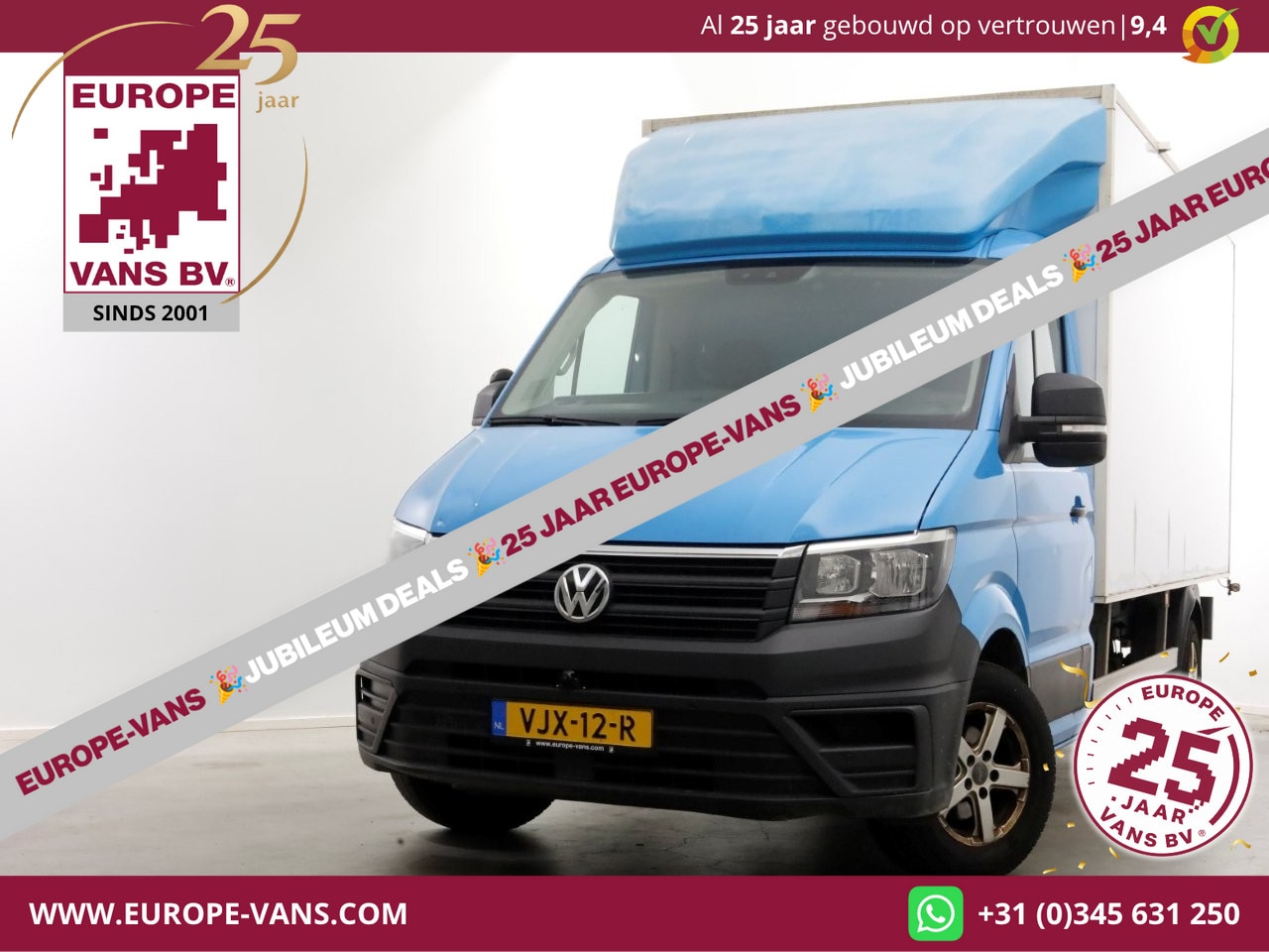 Volkswagen Crafter - 35 2.0 TDI E6 Bakwagen met achterdeuren 2-Persoons 04-2021 - AutoWereld.nl