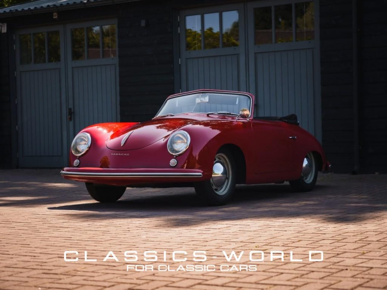 Porsche 356 - Pre A Cabriolet Knickscheibe - AutoWereld.nl