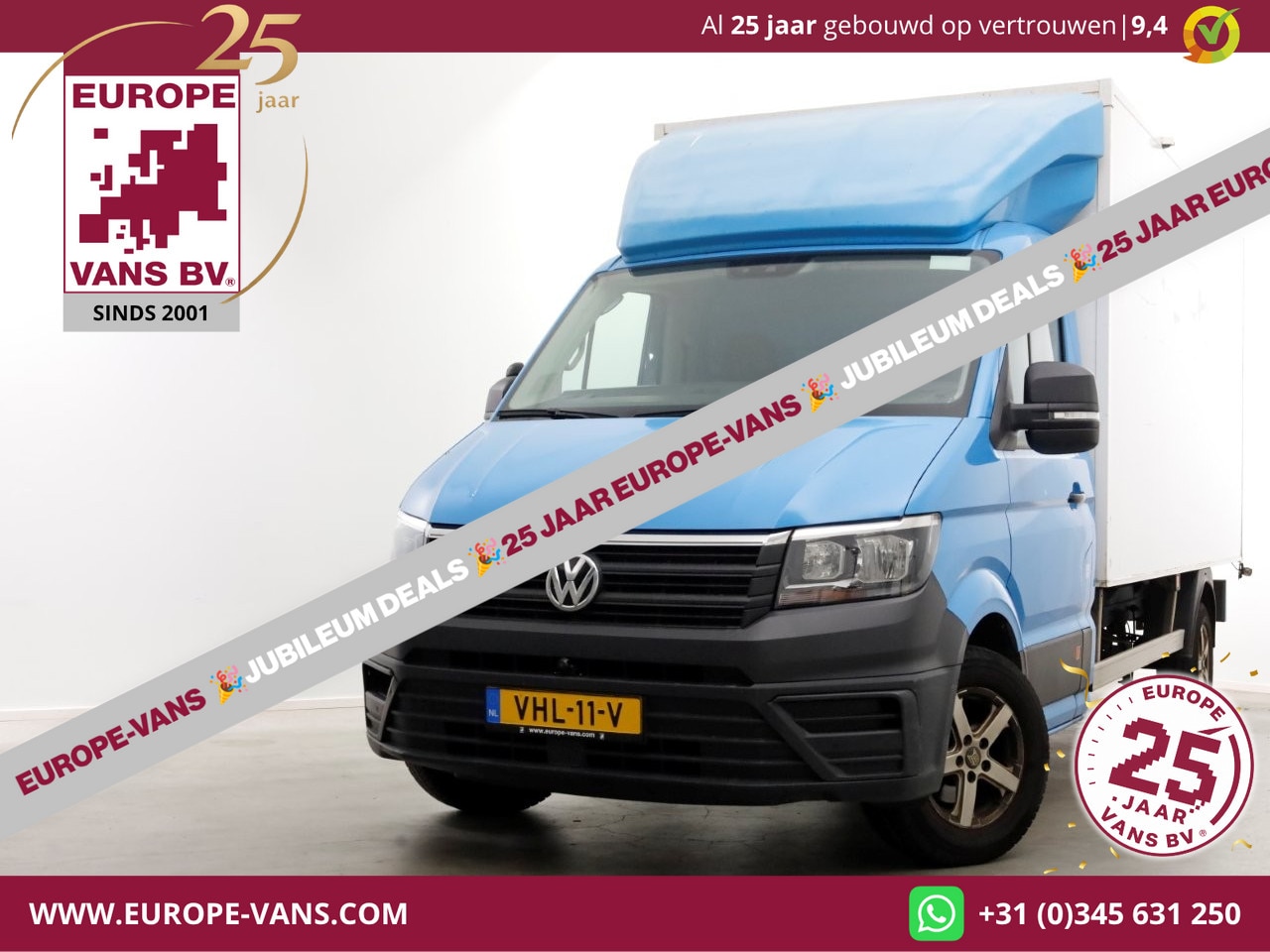 Volkswagen Crafter - 35 2.0 TDI E6 Bakwagen met achterdeuren 2-Persoons 11-2020 - AutoWereld.nl