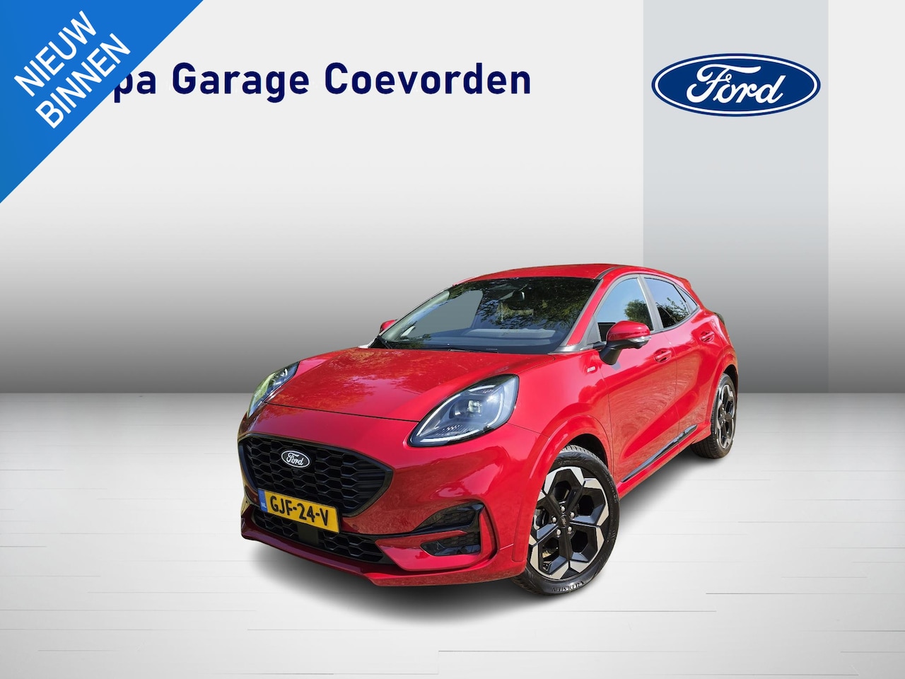 Ford Puma - 1.0 EB Hybrid 125PK ST-Line X | ADAP. CRUISE | WINTERPACK | BLIS | 360 CAMERA | KEYLESS | - AutoWereld.nl