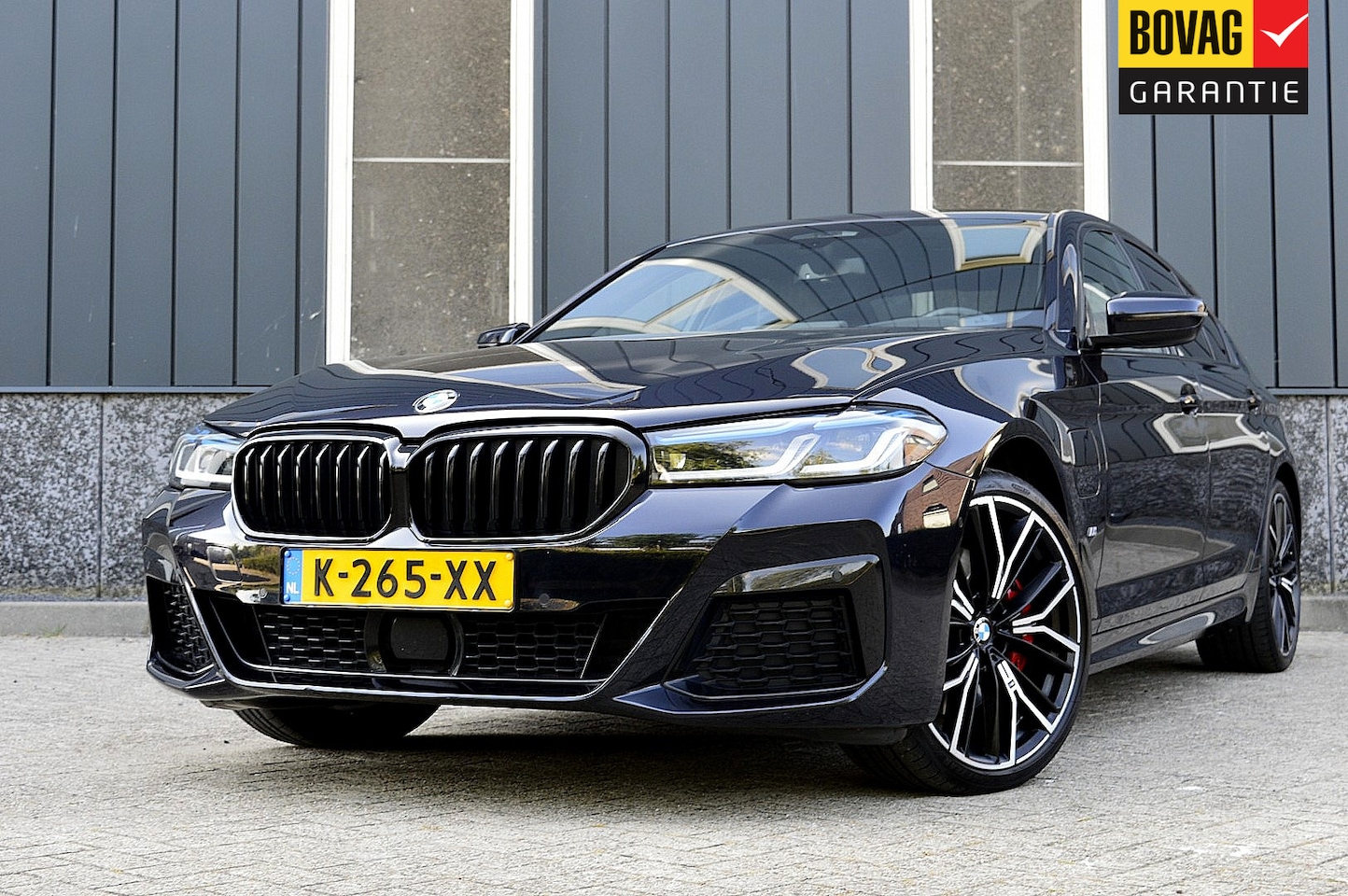 BMW 5-serie - 520e M-Sport SOH 88% Rijklaarprijs-Garantie Leder Interieur Apple carplay Airco 20 Inch He - AutoWereld.nl