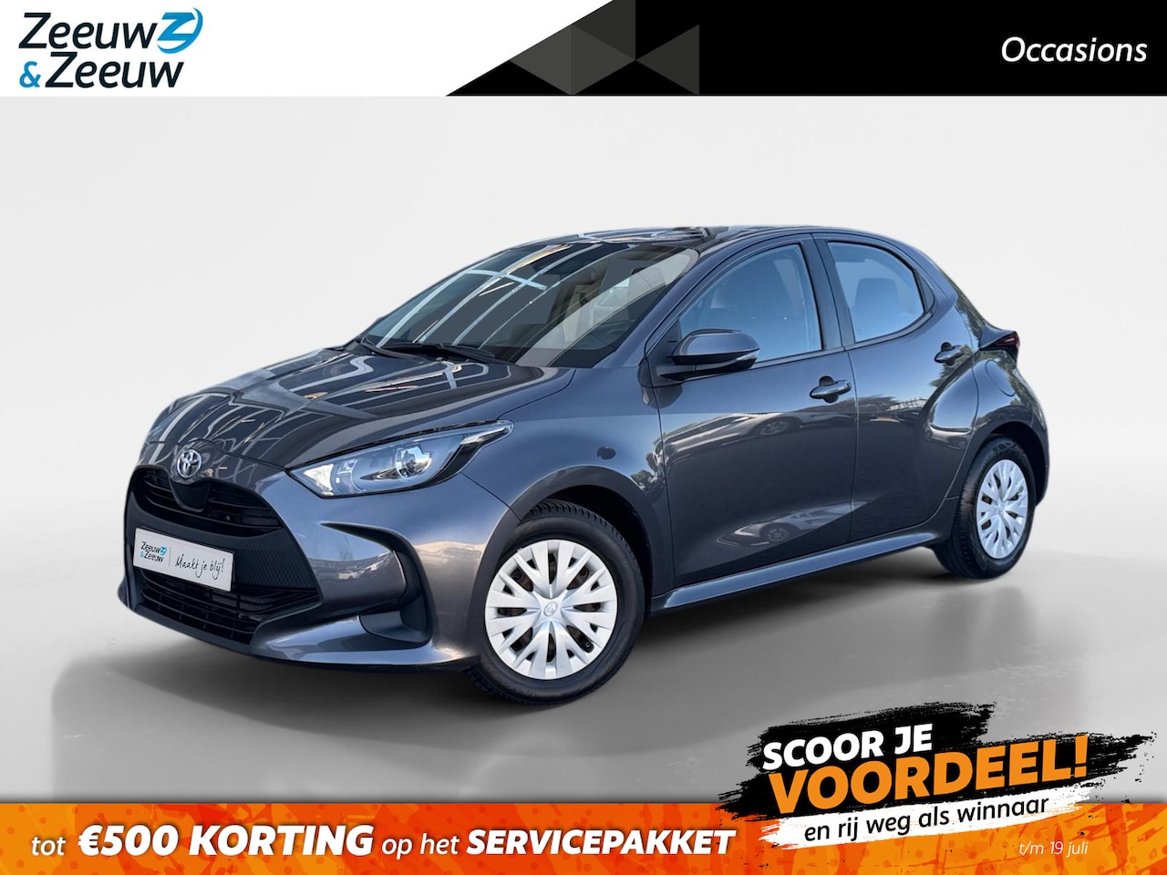 Toyota Yaris - 1.0 VVT-i Active | Airco | Camera | Cruise control | - AutoWereld.nl