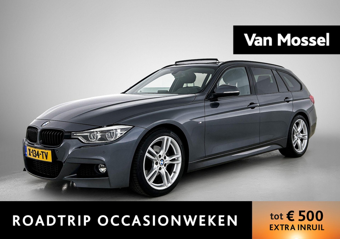 BMW 3-serie Touring - 318i M Sport Edition | AUTOMAAT | PANORAMADAK | LEDEREN BEKLEDING | TREKHAAK | CRUISE CONT - AutoWereld.nl