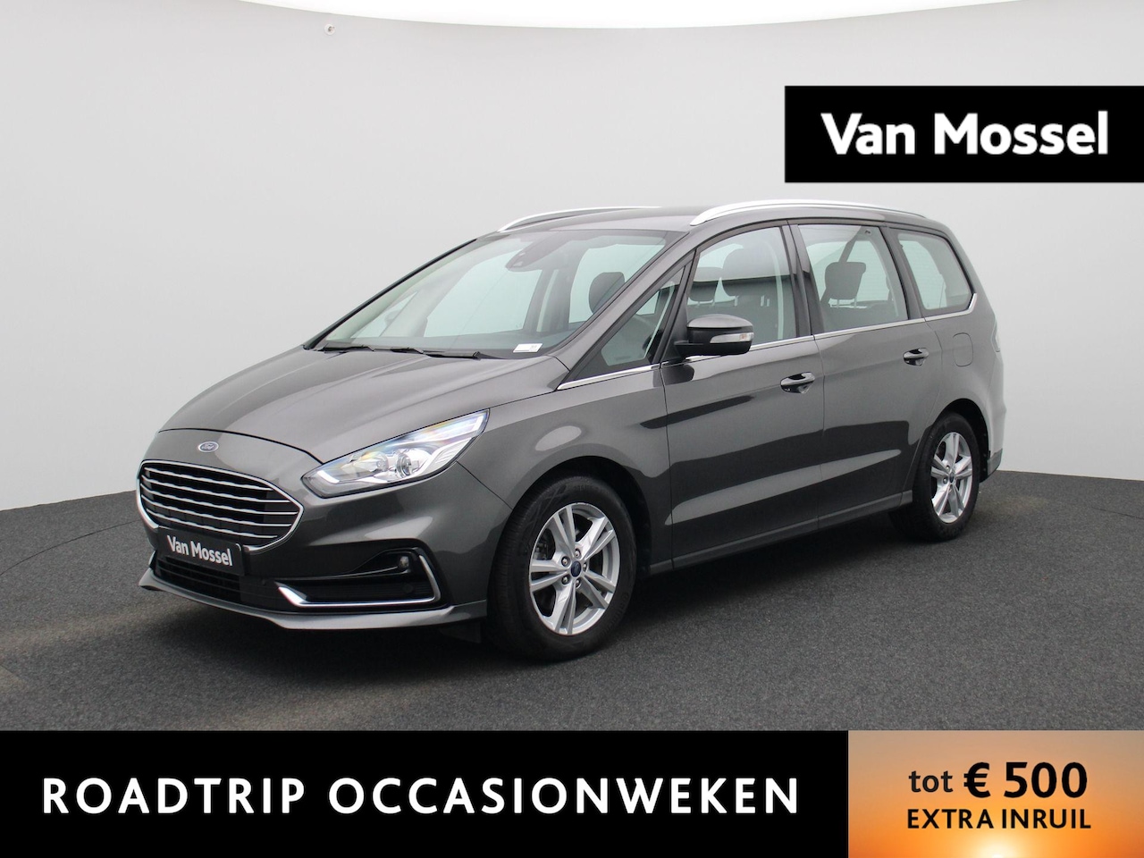 Ford Galaxy - 2.5i HEV Titanium | Automaat | 7-Persoons | Trekhaak | Parkeer sensoren | Navigatie | Stoe - AutoWereld.nl