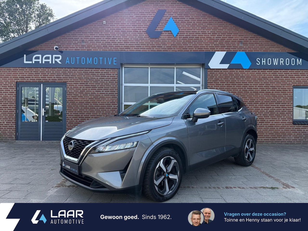 Nissan Qashqai - 1.3 MHEV Xtronic N-Connecta Automaat Navi | 360° Camera | ACC | Panorama | Dodehoek - AutoWereld.nl