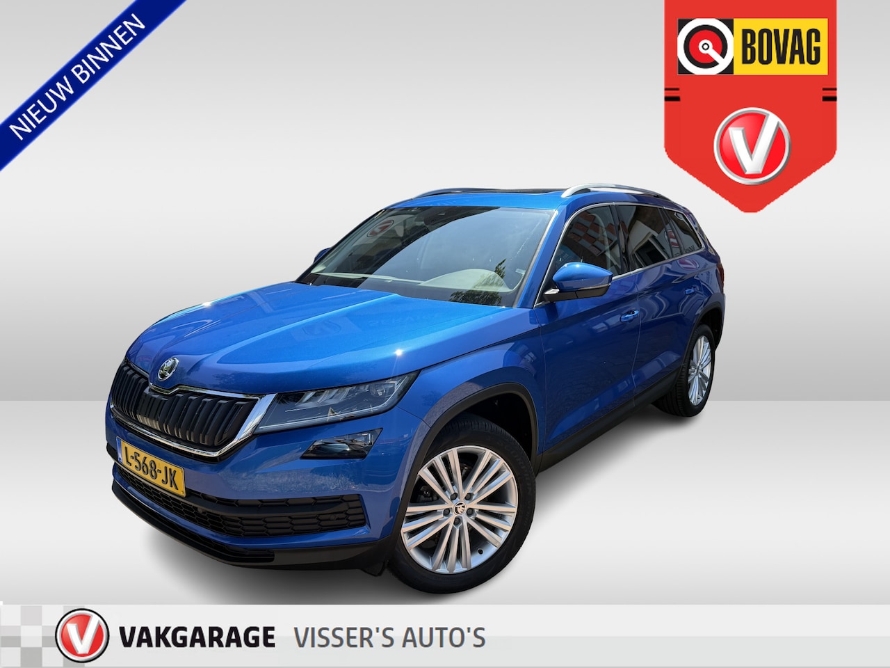 Skoda Kodiaq - 1.5 TSI Business Edition 7p. | trekhaak | stuurverwarming | stoelverwarming | 19 inch velg - AutoWereld.nl