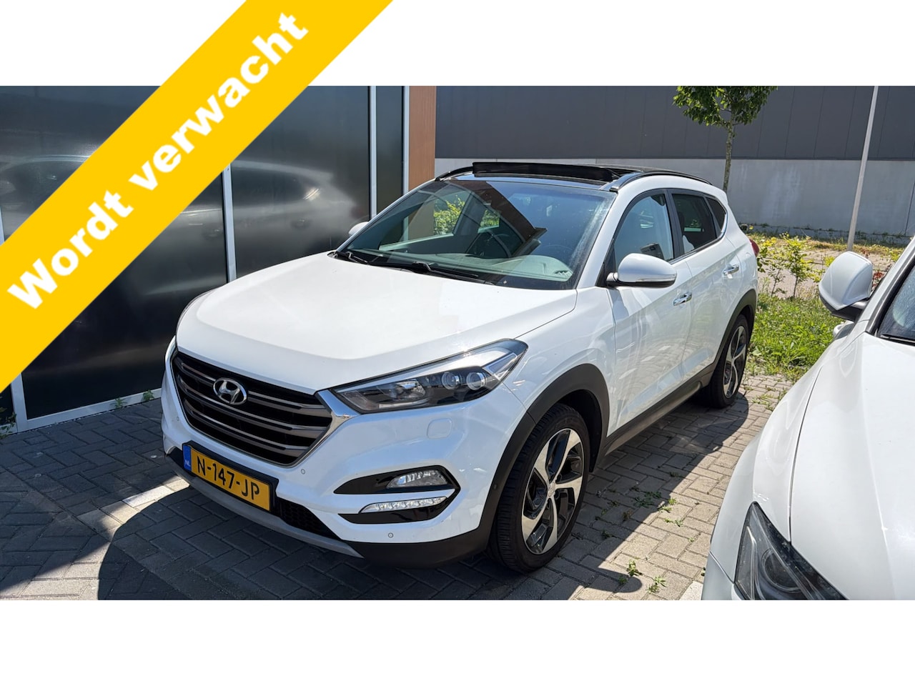 Hyundai Tucson - 1.6 T-GDi Premium 4WD automaat leer airco/ecc panodak - AutoWereld.nl